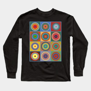 Op Art #48 Kandinsky Long Sleeve T-Shirt